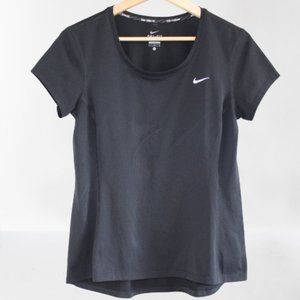 Nike Black women T- Shirt top for workout